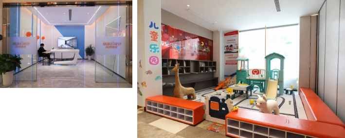 杭州裝修公司銘品裝飾萬方展廳重裝形象升級，美出圈了！